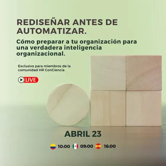 Rediseñar antes de automatizar